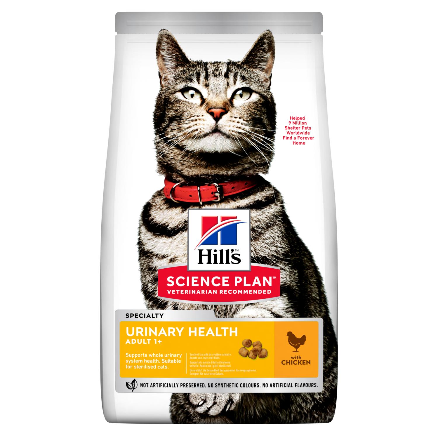 Science Plan Feline Adult Urinary Health Sterilised Cat con Pollo 1.5kg