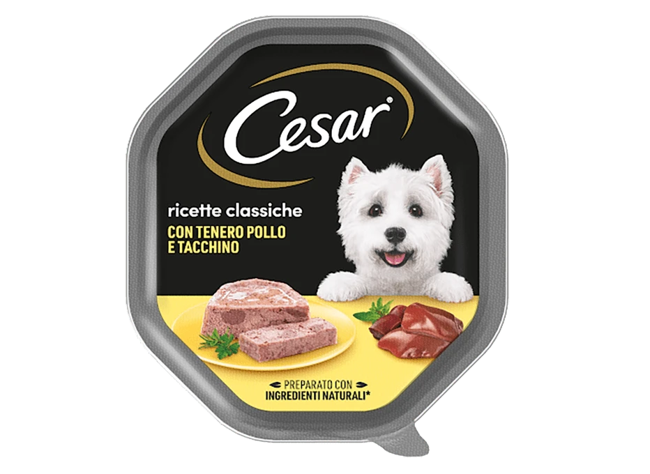 Cesar Ricette classiche Patè Pollo Tacchino 150 gr 