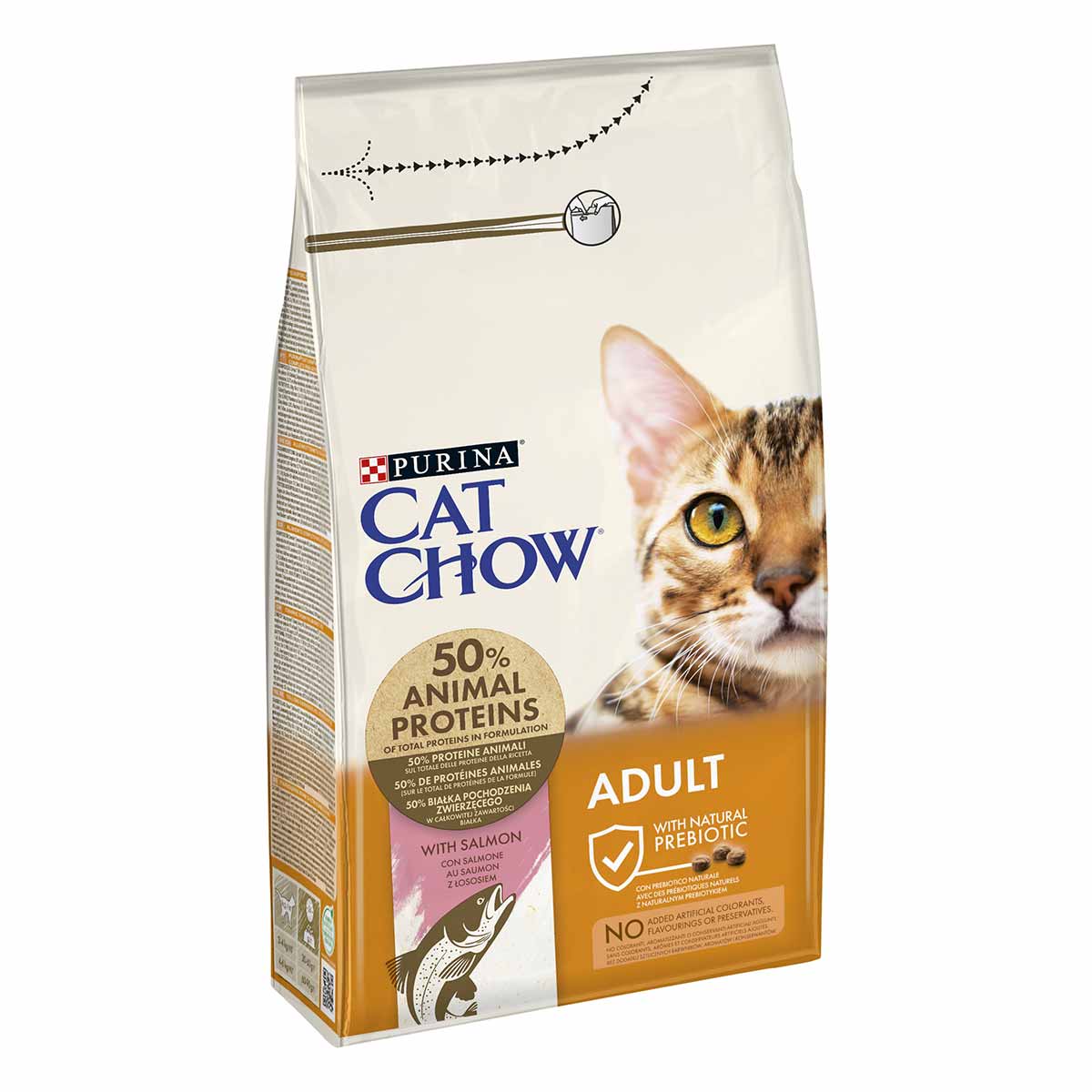 CAT CHOW ADULT SALMONE 1.5kg 	
