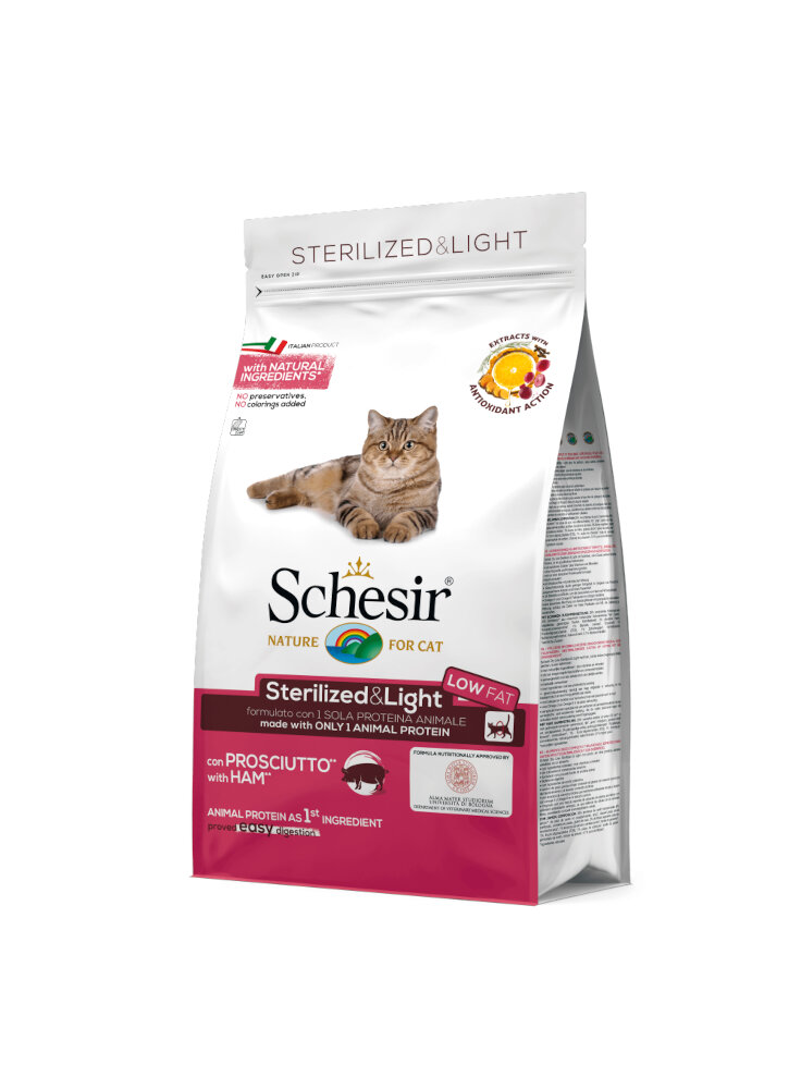 Schesir Adult Sterilized Light Prosciutto 1,5 kg