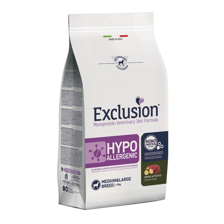Exclusion Diet Hypoallergenic Medium/Large Cavallo e Patate 2 kg