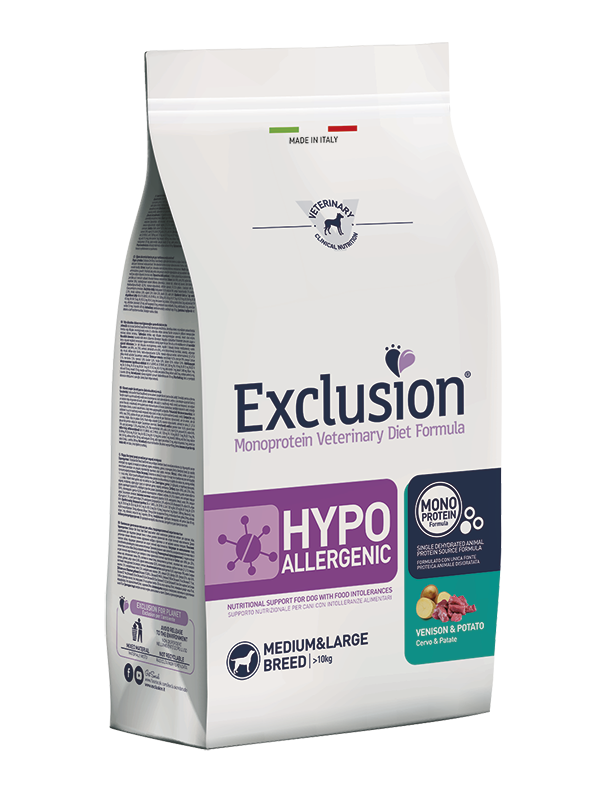 Exclusion Diet Hypoallergenic Medium/Large Cervo e Patate 2 kg
