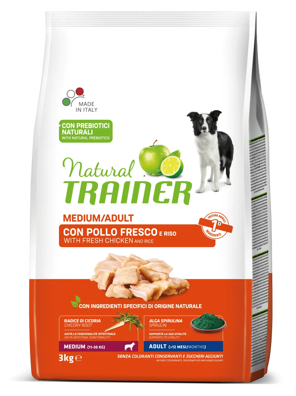 Trainer Natural Dog Medium Adult Pollo Fresco 3kg