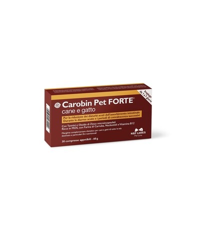 Carobin pet Forte 30 compresse 
