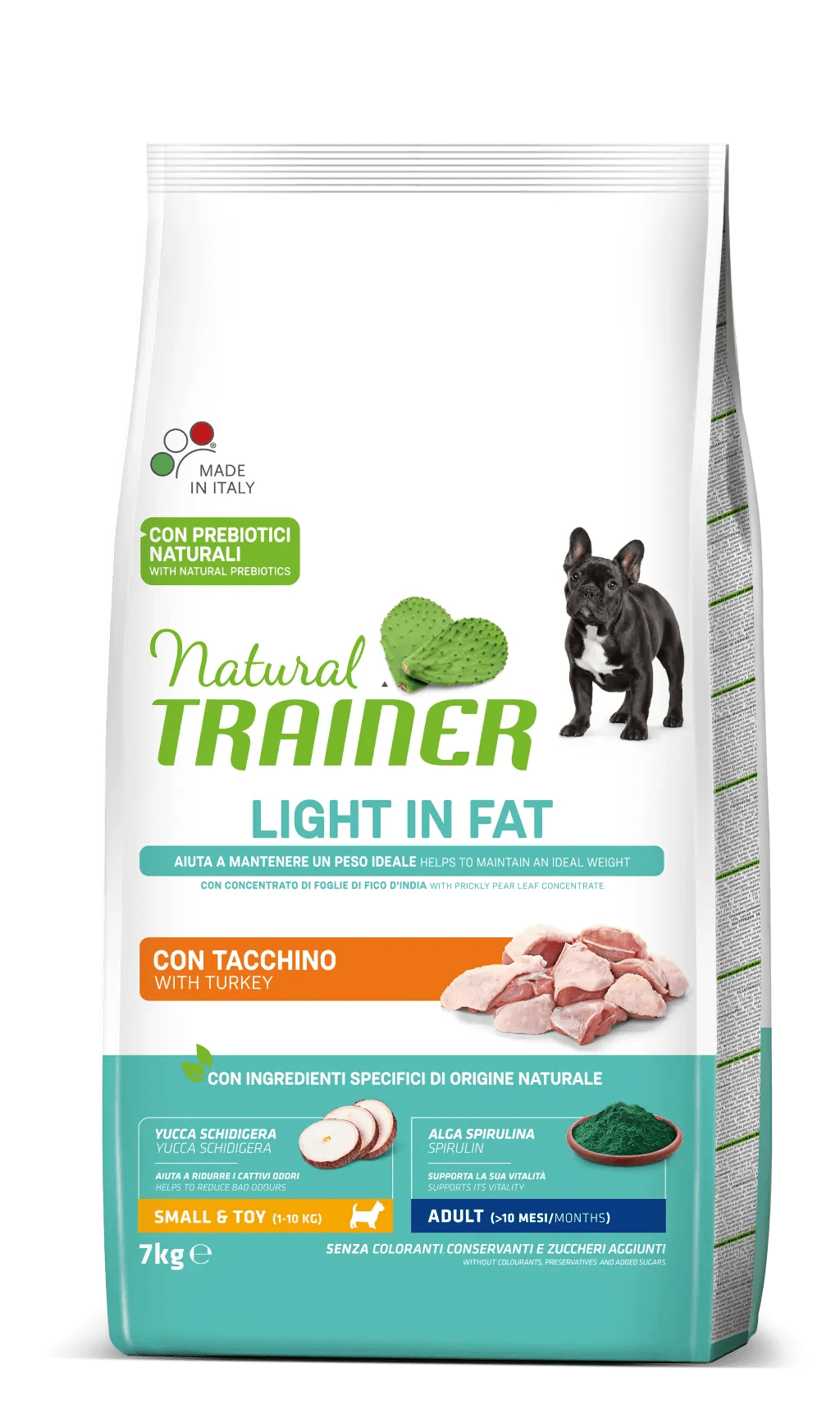 Trainer Natural Dog  Small & Toy Light Carni bianche fresche 	7kg