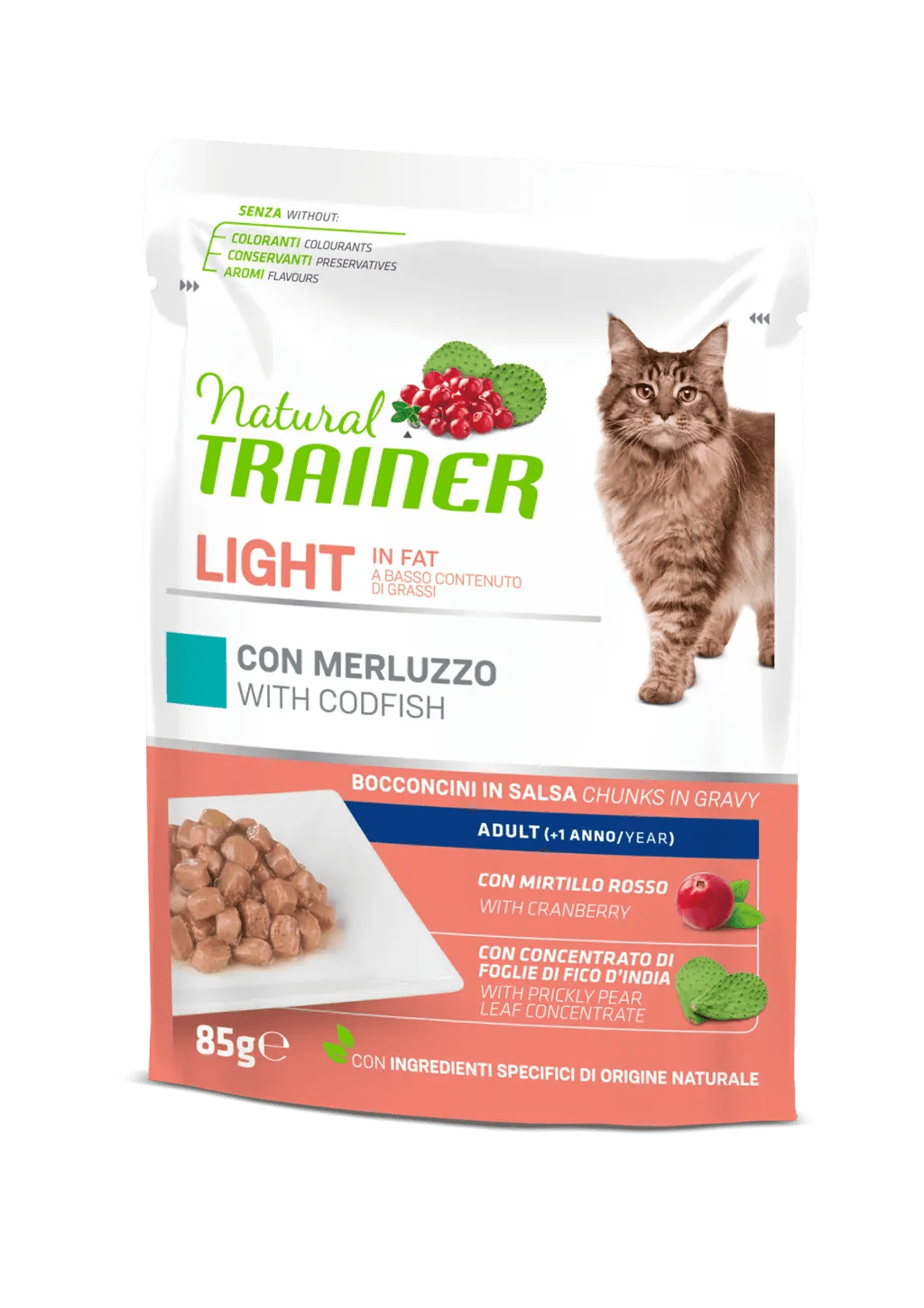 Ideal Weight Adult con merluzzo 85gr