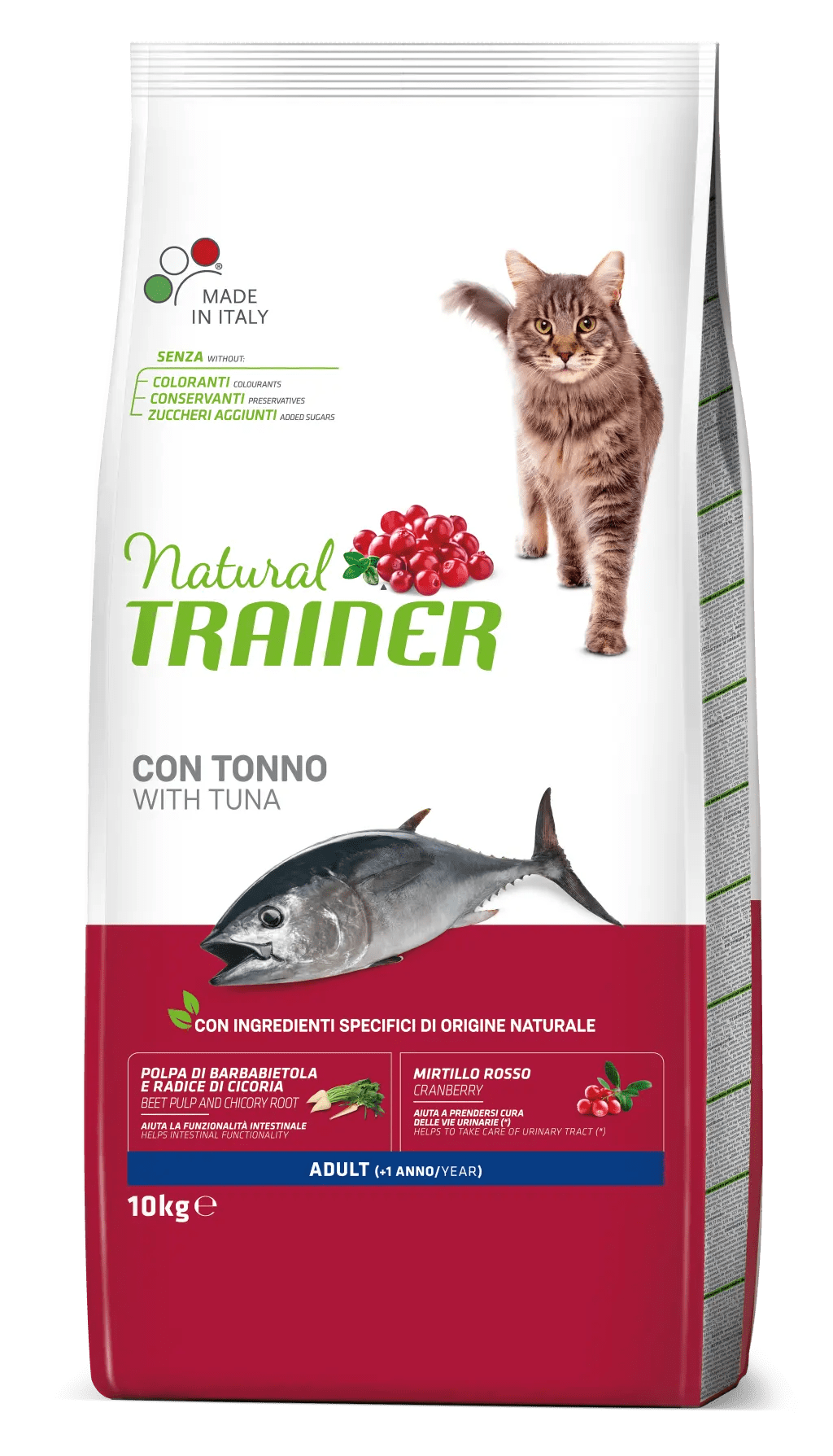 Trainer Natural Cat Adult con tonno 10 kg